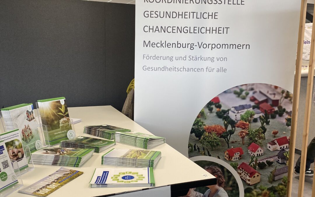Auf der Fördermittelmesse des Landkreises LUP
